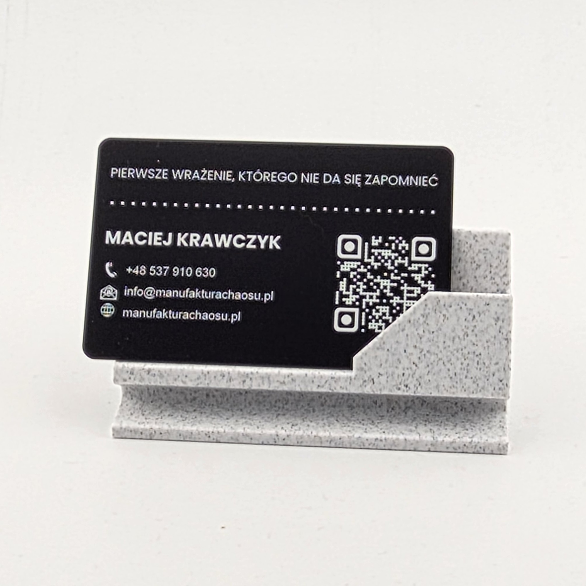 Smart wizytówki PVC – PVC | Manufaktura Chaosu