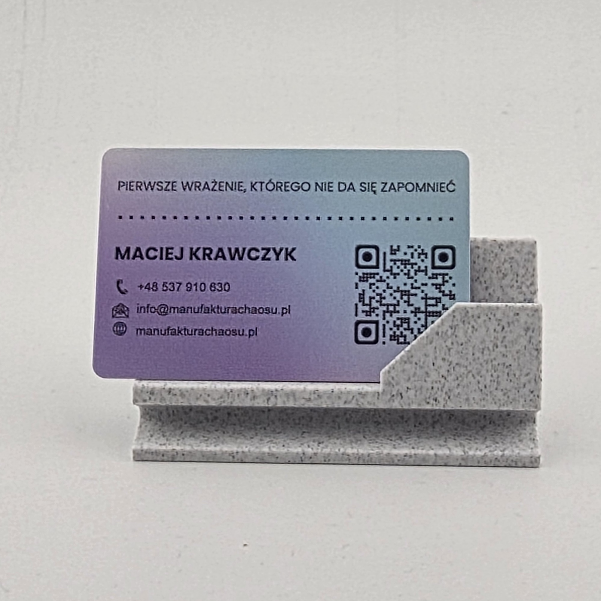 Smart wizytówki PVC