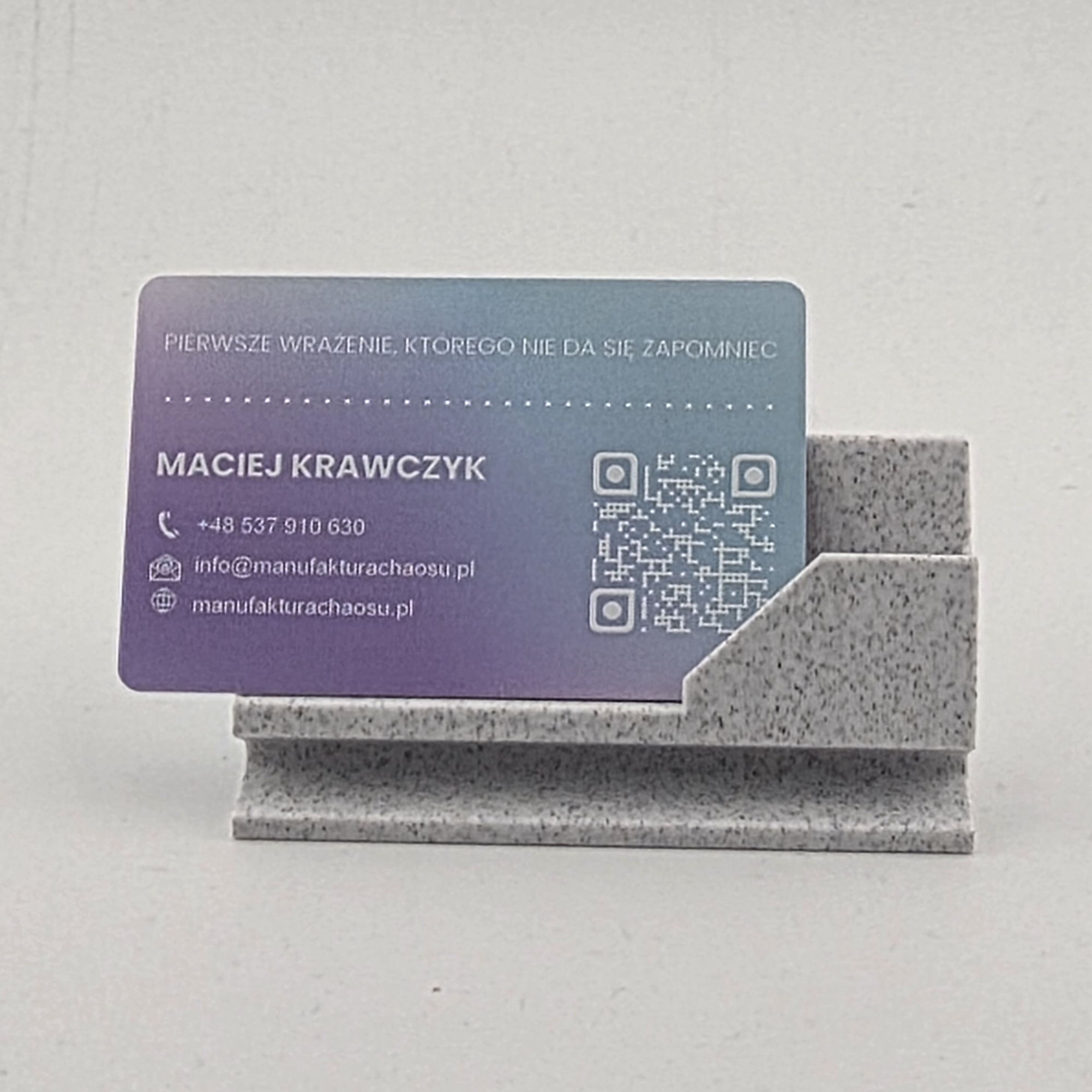 Smart wizytówki PVC – PVC | Manufaktura Chaosu